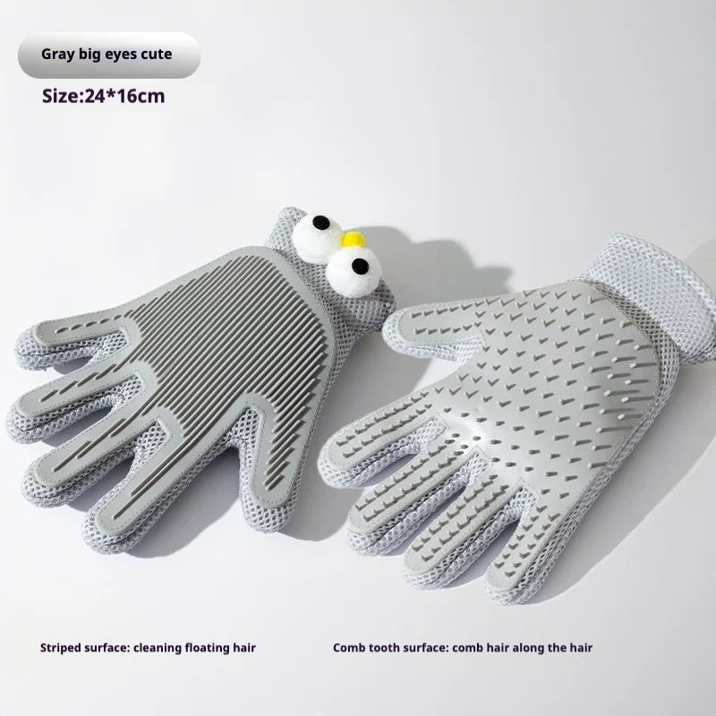 Pet Grooming Gloves for Dogs & Cats - Hair Remover & Massager Verdant Keep