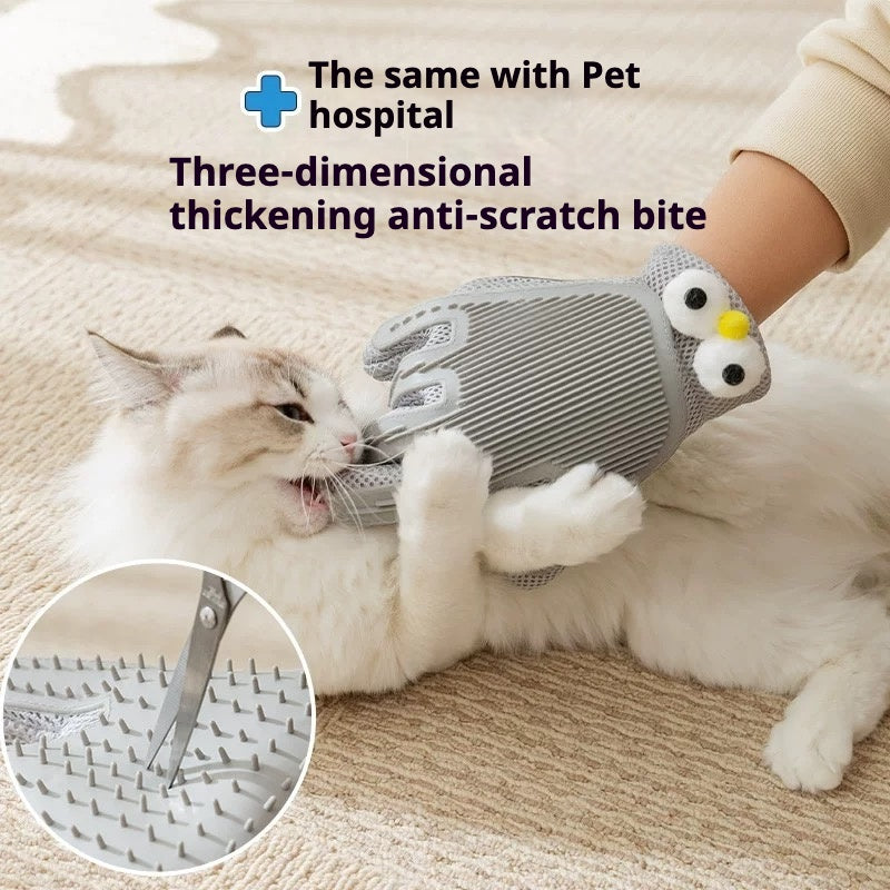 Pet Grooming Gloves for Dogs & Cats - Hair Remover & Massager Verdant Keep