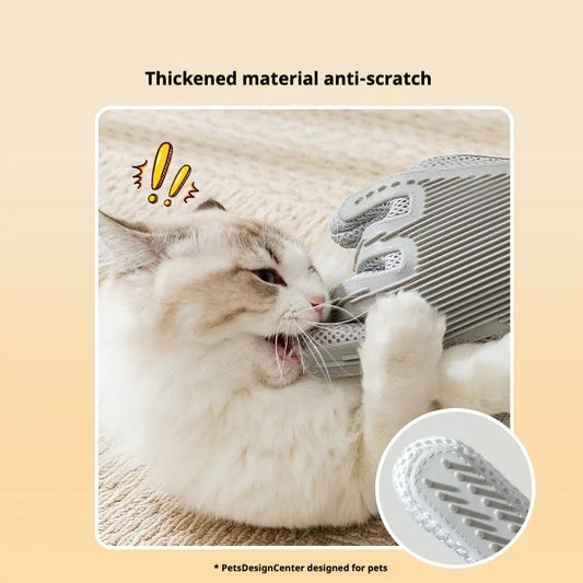 Pet Grooming Gloves for Dogs & Cats - Hair Remover & Massager Verdant Keep