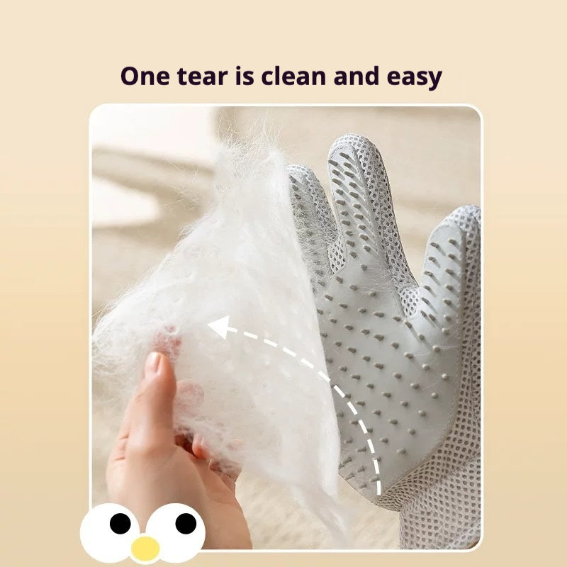 Pet Grooming Gloves for Dogs & Cats - Hair Remover & Massager Verdant Keep